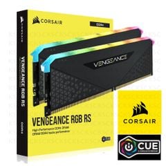 Ram PC Corsair Vengeance DDR4 16GB 3200Mhz RGB RS (2x8GB) CMG16GX4M2E3200C16)