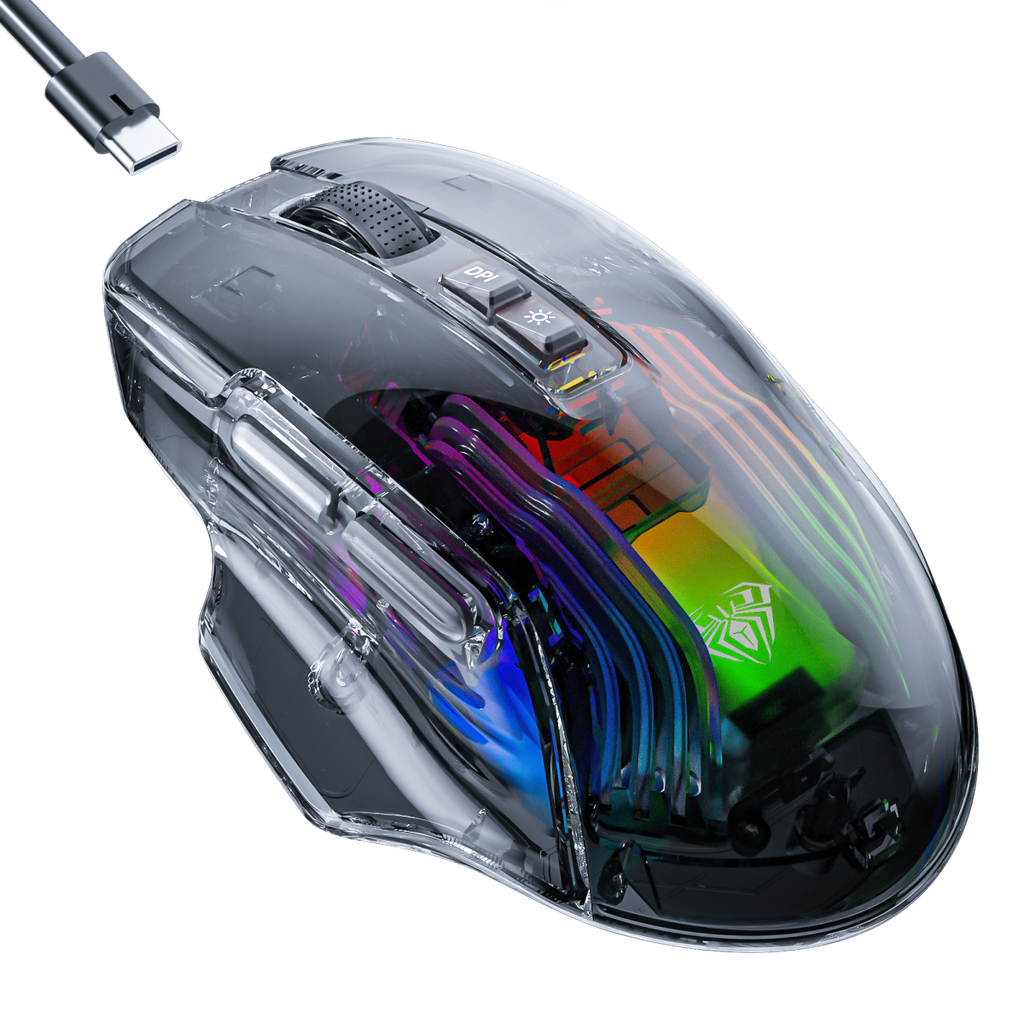 CHUỘT GAMING 2 MODE AULA SC518