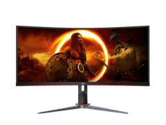 MÀN HÌNH GAMING AOC CU34G2X/74 | 34 INCH | WQHD | VA | 144HZ | 1MS | CONG