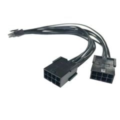 Dây cáp gắn đầu nối bọc nhựa AC Cable (Dài 19cm, điện áp 12V, đường kính <19.5mm)