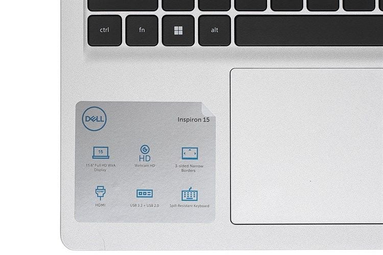Laptop Dell Inspiron N3530 | i7-1355U | Ram 16GB | SSD 1TB |15.6 inch FHD | Touch | Win11 | Đen