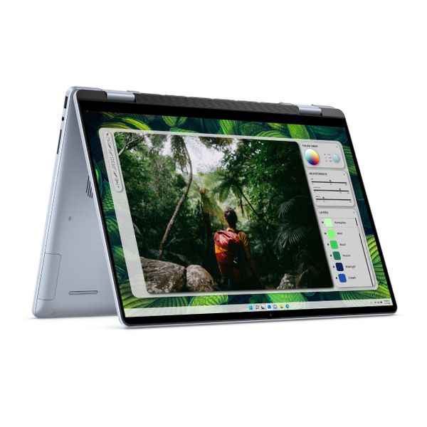 Laptop Dell Inspiron 7640 2in1 | Ultra7-155H | Ram 16GB | SSD 1TB | 16inch FHD+ | Touch | Silver | Vỏ nhôm