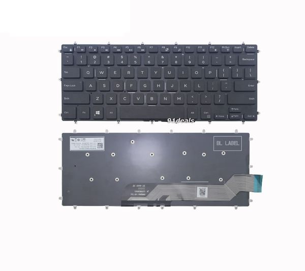 Bàn phím DELL Inspiron 15-5000 3493 5368 5370 5373 5378, 15-7000 7370 7373 7378 7460 7466 7467 7560 7569 7570 7572 7573 7579 7460 7466, Latitude 13 3379 7368  vostro 14 3490 5468 5471