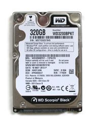 HDD Laptop WD Black 320GB