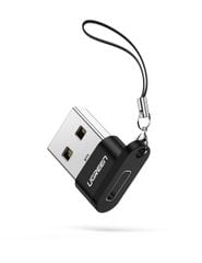 Đầu chuyển đổi USB Type-A sang Type-C hỗ trợ sạc nhanh 18w, dữ liệu Ugreen 50568
