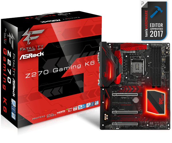 Mainboard Asrock Fatal1ty Z270 Gaming K6