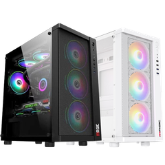 CASE MAGIC GM01 MESH 4 FAN (MATX)