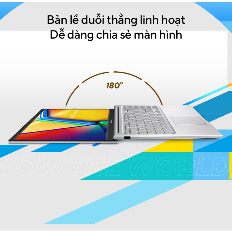 Laptop Asus Vivobook X1404ZA | i5 1235U | 16GB | 512GB | 14 inch FullHD | Bạc