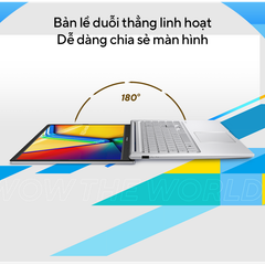 Laptop Asus Vivobook X1404ZA | i5 1235U | 16GB | 512GB | 14 inch FullHD | Bạc