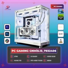 PC GAMING GNMi5.13_7932406 | i5 13400F | RTX 4060 Ti 8GB | RAM 32GB | SSD 1TB | 850W | NZXT H6 Flow