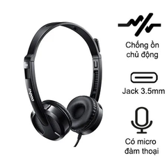 Tai nghe chụp tai có dây RAPOO H100
