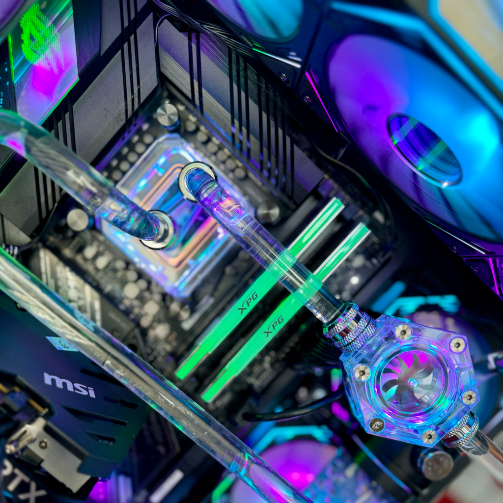 Bộ tản nhiệt nước Custom Lico-B Transparent