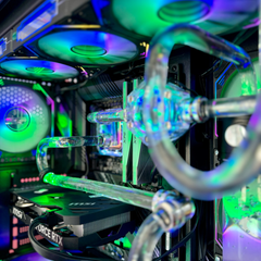 Bộ tản nhiệt nước Custom Lico-B Transparent