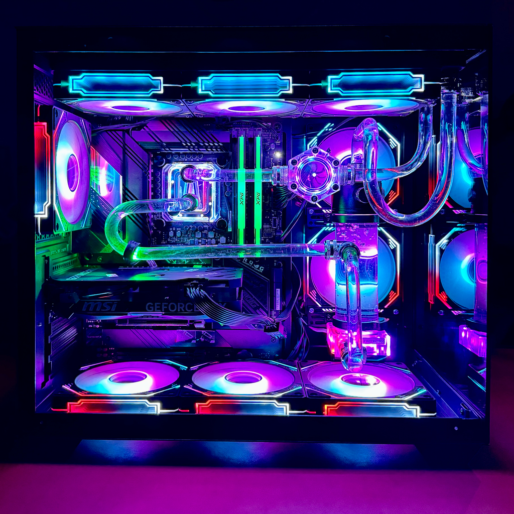 Bộ tản nhiệt nước Custom Lico-B Transparent