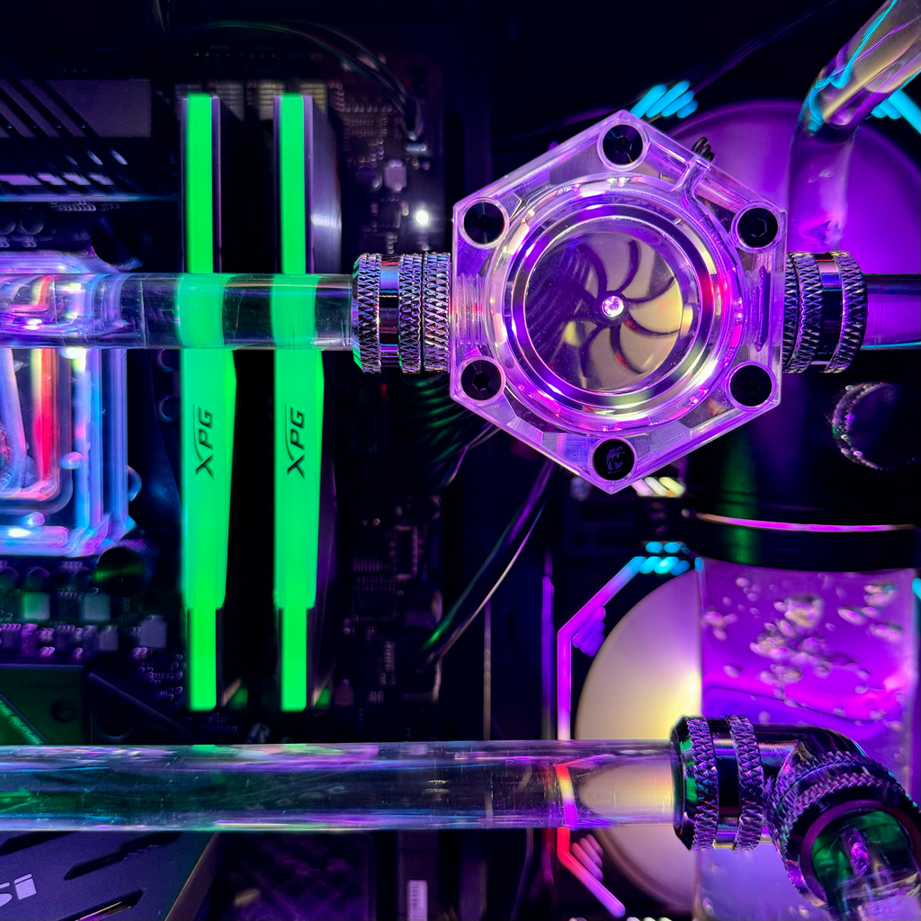 Bộ tản nhiệt nước Custom Lico-B Transparent