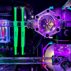 Bộ tản nhiệt nước Custom Lico-B Transparent