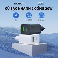 Cóc Sạc Nhanh ROBOT 20W RTF5