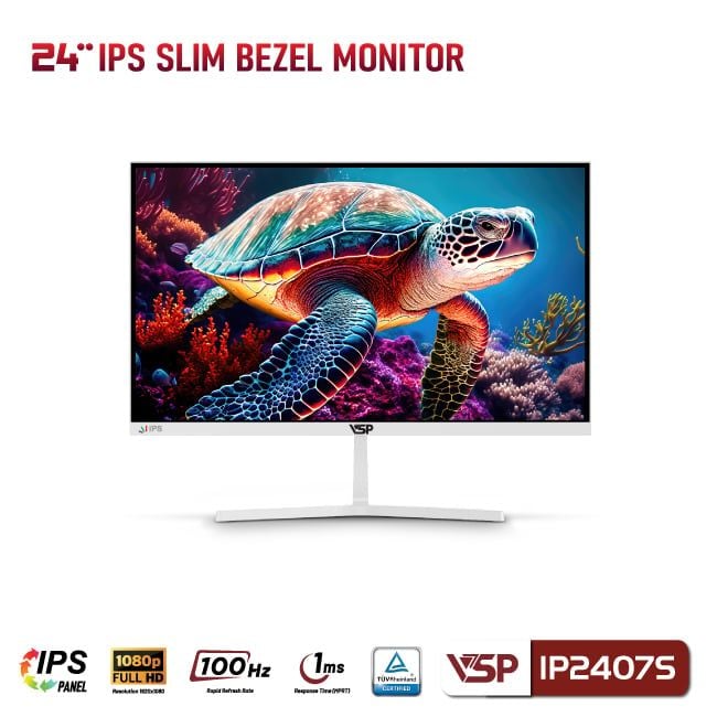 Màn hình phẳng VSP | IP2407S | IPS FHD | 100Hz | 24 inch