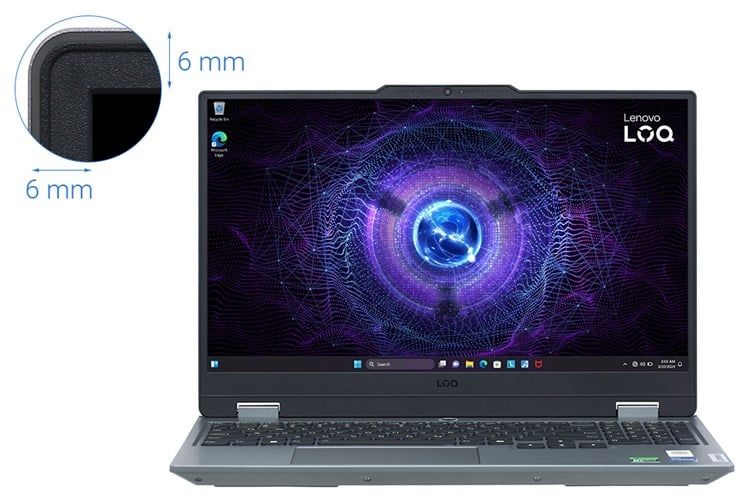 Laptop Gaming Lenovo LOQ 15IRX9 | i7 13650HX | Ram 24GB | SSD 512GB | 15.6 FHD 144hz | VGA RTX 4060 8GB | Win11 | Xám (83DV00UFVN)