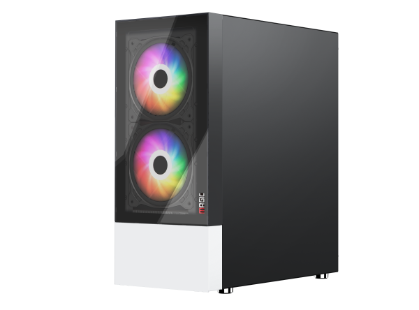 CASE MAGIC GM04 AIR GLASS 3 FAN (ATX)