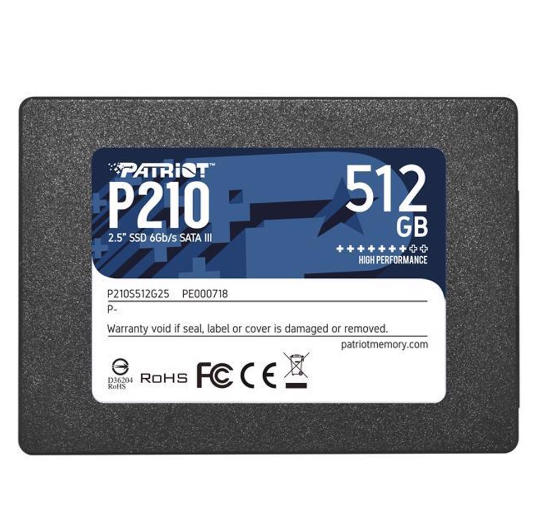 SSD Patriot P210 512GB Sata