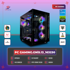 PC GAMING GNi5.13_763230 | i5 13400F | DDR4 32GB 3200MHz | M2 NVMe 256GB | RTX 3060 12GB | 650W