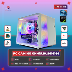 PC GAMING GNMi5.10_5616166 | B560 | i5 10400F | DDR4 16GB | SSD M2 NVMe 256GB | GTX 1660 Super 6GB | 550W