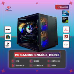 PC GAMING GNMi5.6_110896 | H110 | i5 6500 | DDR4 8GB | SSD 256GB | GTX 960 2GB | 550W