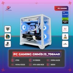 PC GAMING GNMi9.13_796440 | Z790 | i9 13900K | DDR4 64GB | SSD M2 NVMe 512GB | RTX 4060 8GB | 850W