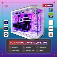PC GAMING GNMi5.13_7632406 | i5 13400F | RTX 4060 8GB | RAM 32GB | SSD 512GB | PSU 650W | CUBI M