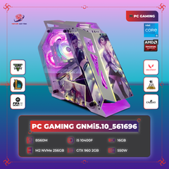 PC GAMING GNMi5.10_561696 | B560 | i5 10400F | DDR4 16GB | SSD M2 NVMe 256GB | GTX 960 2 GB | 550W