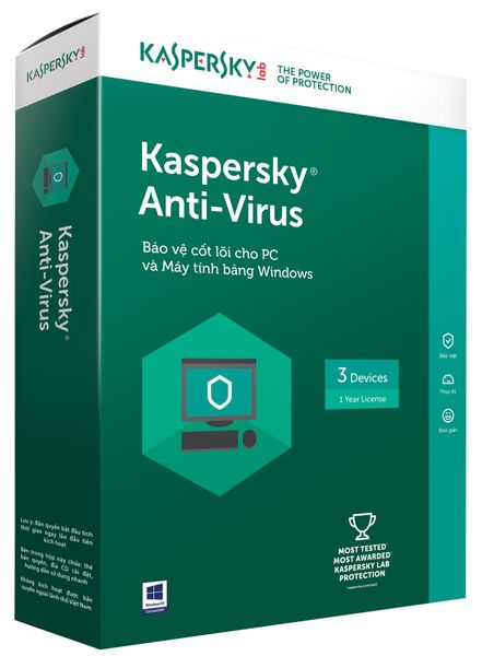 Phần mềm Kaspersky Anti Virus