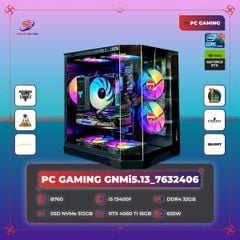 PC Gaming GNMi5.13_7632406 | i5 13400F | RTX 4060 Ti 16GB | B760 | RAM 32GB | SSD 512gb | 650W | Cubi-M
