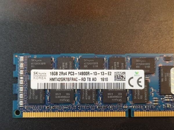 RAM HYNIX 16GB DDR3 BUS 1866MHZ ECC REG