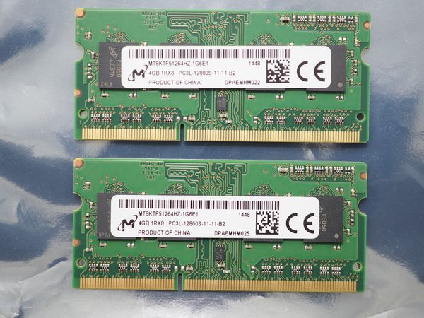 Ram Laptop MICRON DDR3L 4GB