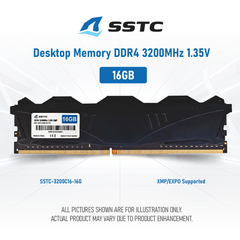 Ram PC SSTC DDR4 16GB Bus 3200
