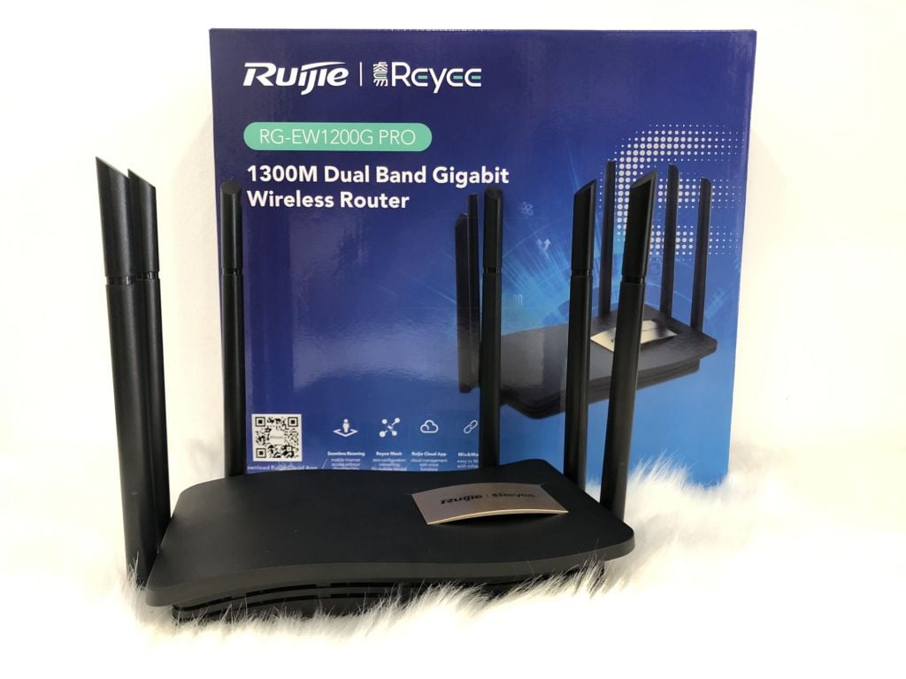 Router Wifi RUIJIE RG-EW 1200G PRO (Dual-Band AC1300 MU-MIMO hỗ trợ MESH)