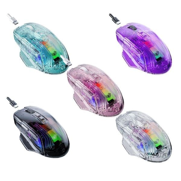 CHUỘT GAMING 2 MODE AULA SC518