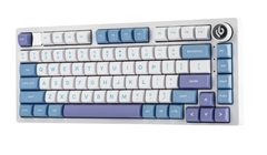 Bàn phím gaming có dây LEOBOG Hi75 (Phiên bản Xanh dương + trắng + tím)