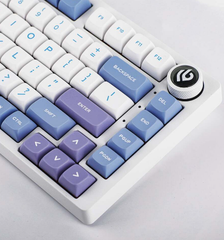 Bàn phím gaming có dây LEOBOG Hi75 (Phiên bản Xanh dương + trắng + tím)