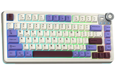 Bàn phím cơ Gaming 3 MODE AULA AU75 (Phiên bản màu Tím+Be+Đỏ)