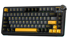 Bàn phím cơ GAMING 3 MODE AULA AU75 (Phiên bản màu Đen+xám+cam)