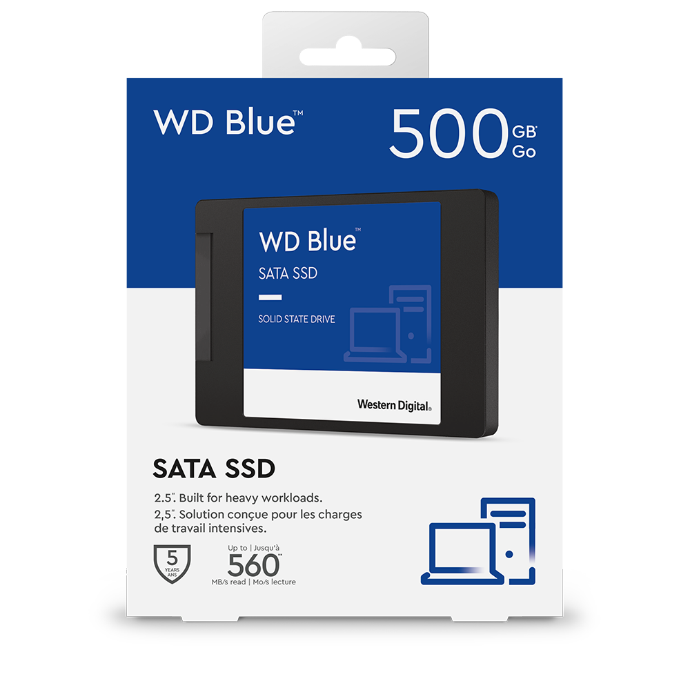 SSD Western Digital Blue 3D-NAND 2.5-Inch SATA III 500GB