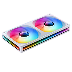 Fan Case liền khối Jonsbo ZB-240 ARGB | Trắng | Gió thuận