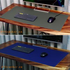 Thảm da lót bàn làm việc cao cấp 2 mặt 50x90 cm