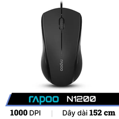 Chuột có dây RAPOO N1200 Silent