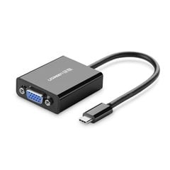 Cáp chuyển đổi USB Type-C to VGA chính hãng Ugreen 20586