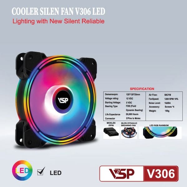 Fan Case VSP V306 LED