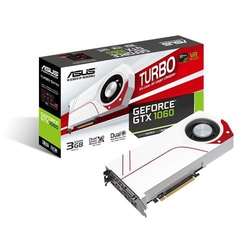 VGA ASUS Turbo GeForce® GTX 1060 3GB GDDR5