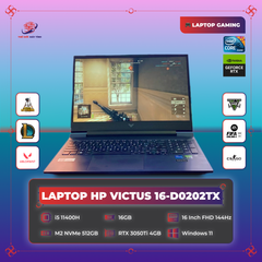 Laptop HP VICTUS 16-d0202TX | i5-11400H | 16GB | RTX 3050Ti | SSD M2 NVMe 512GB | 16.1inch FHD 144Hz